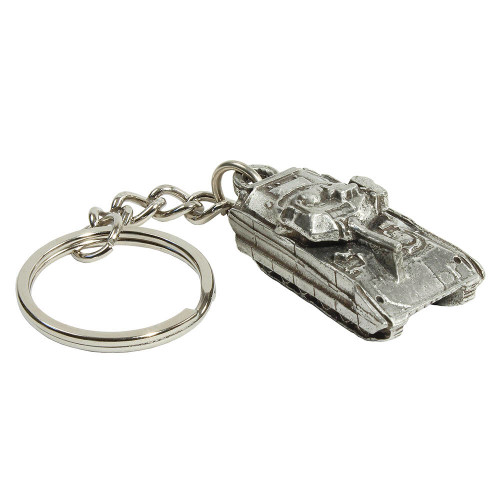 Bradley Fighting Vehicle Keychain K563  Solid pewter by Sparta Pewter USA Alt Image 1
