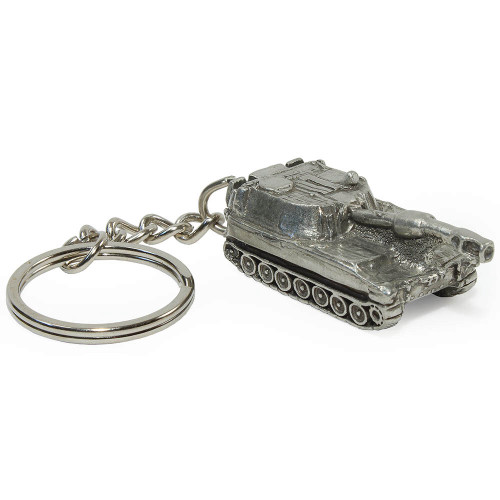 M109-A2 Keychain K626  Solid pewter by Sparta Pewter USA Alt Image 1