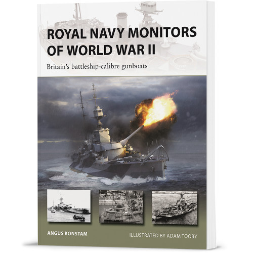 Royal Navy Monitors of World War II Osprey New Vanguard  Softcover by Osprey Publishing Main Image