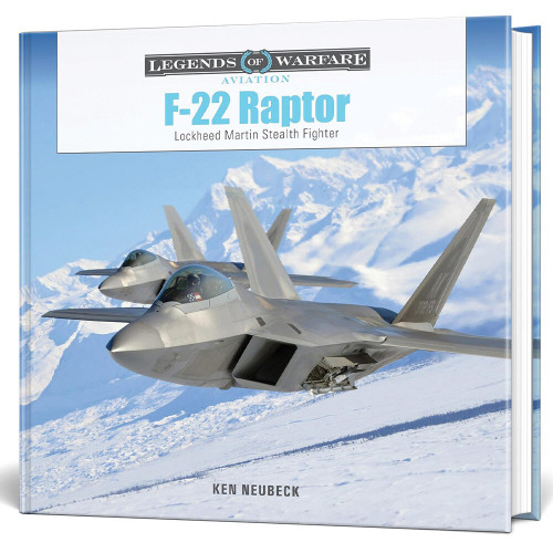 F-22 Raptor Legends of Warfare  Hardcover by Schiffer Publishing Main Image