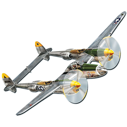 P-38 Lightning Cut-Out Plasma Metal Sign   by Vintage Sign Co. Main Image
