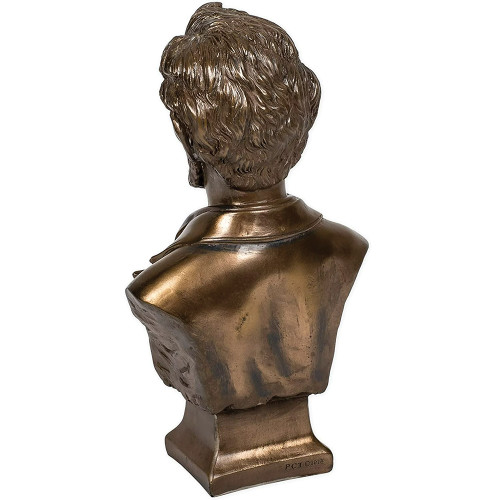 Abraham Lincoln Cold Cast Bronze Bust Sculpture   by Pacific Trading Alt Image 2