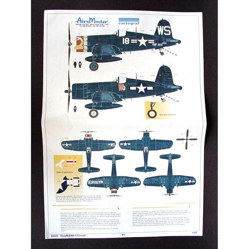 F4U-4 Corsair 1/32 Kit 1:32 Scale  by Trumpeter Alt Image 1