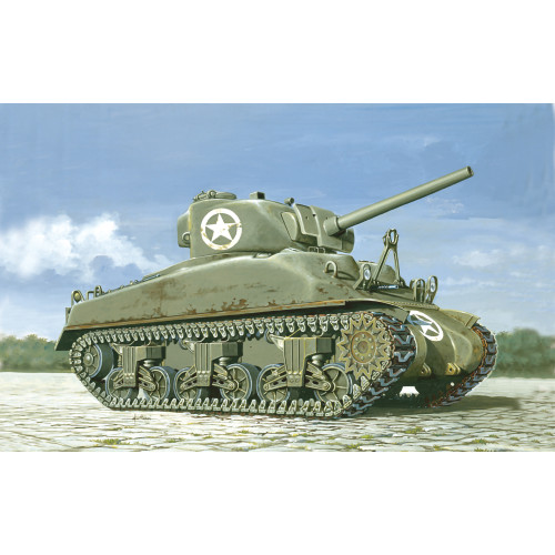 M4 Sherman 1/72 Kit Italeri (7003) 1:72 scale Plastic by Italeri Alt Image 1