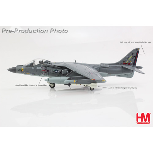 AV-8B Harrier II 1/72 Die Cast Model - HA2635 1:72 Scale  by Hobby Master Main Image