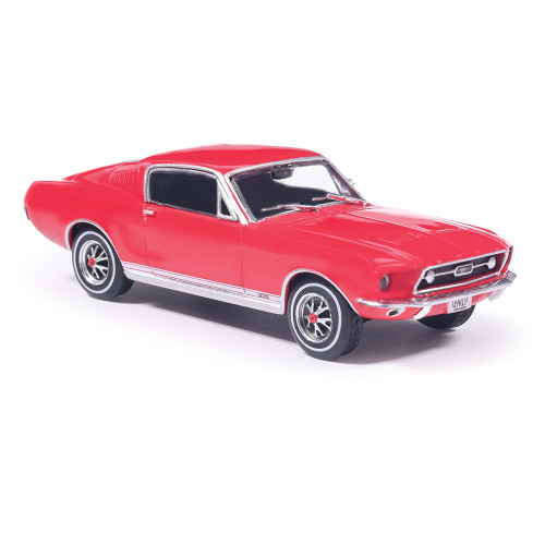 1967 Ford Mustang GTA Fastback - Candyapple Red 1:64 Scale Diecast Model Car by IXO Models Alt Image 2