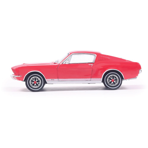 1967 Ford Mustang GTA Fastback - Candyapple Red 1:64 Scale Diecast Model Car by IXO Models Alt Image 4