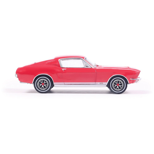 1967 Ford Mustang GTA Fastback - Candyapple Red 1:64 Scale Diecast Model Car by IXO Models Alt Image 7