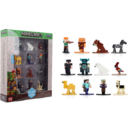 Minecraft Nano Metal figure 12-Pack  Diecast Figures by Jada Toys Main Image