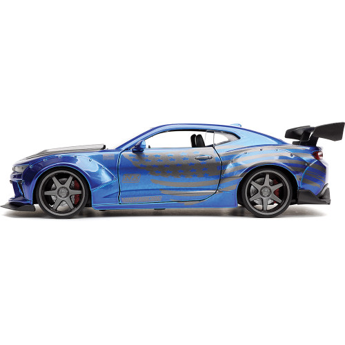 2016 Chevy Camaro SS - Blue 1:24 Scale Diecast Metal by Jada Toys Alt Image 1