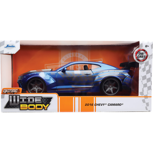 2016 Chevy Camaro SS - Blue 1:24 Scale Diecast Metal by Jada Toys Alt Image 4