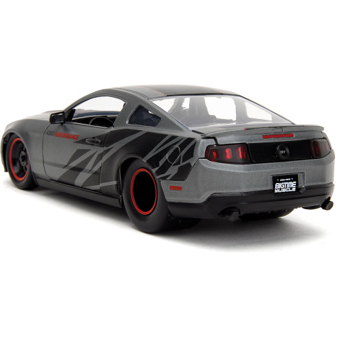 2010 Ford Mustang GT - Gray 1:24 Scale Diecast Metal by Jada Toys Alt Image 4