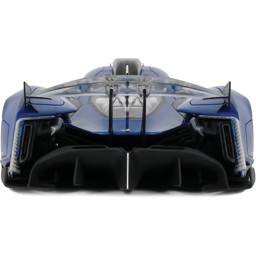 2024 Alpine Alpenglow HY6 Hypercar - Specular Blue 1:18 Scale Cast Resin Model Car by Ottomobile Alt Image 6