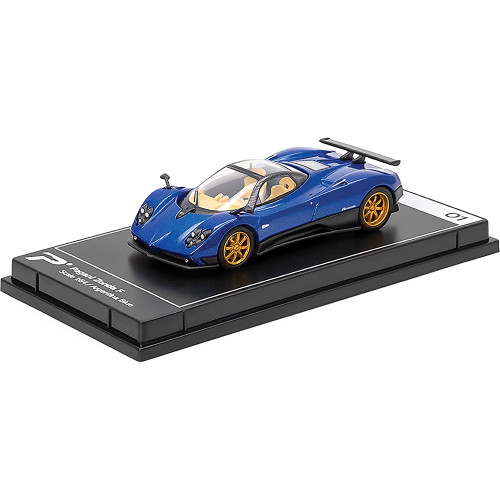 Pagani Zonda F - Blue 1:64 Scale Diecast Metal by Poster Cars Alt Image 1
