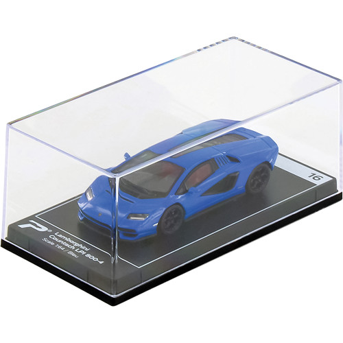 Lamborghini Countach - Blue 1:64 Scale Diecast Metal by Poster Cars Alt Image 4