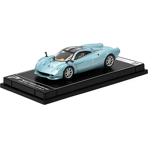 Pagani Huayra Codalunga - Azure 1:64 Scale Diecast Metal by Poster Cars Alt Image 1