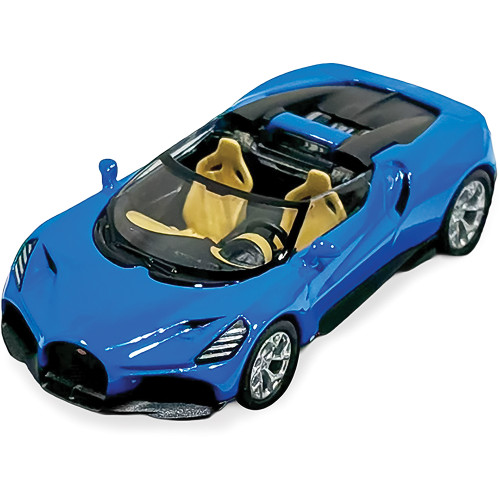 Bugatti Mistral - French Blue 1:64 Scale Diecast Metal by Poster Cars Main Image