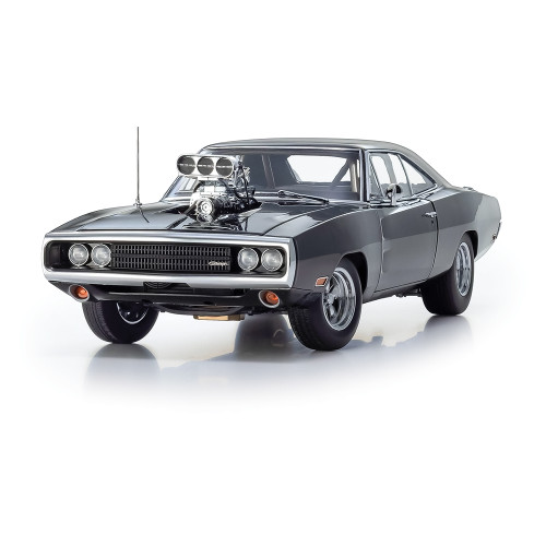1970 Dodge Charger R/T - Dom's Charger - The Fast And The Furious (2001) 1:18 Scale Diecast Model Car by Kyosho Alt Image 1