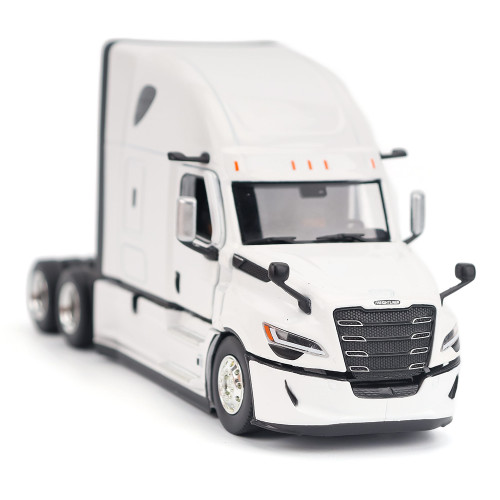 2025 Freightliner Cascadia Gen-5 Sleeper Tractor - Winter White 1:50 Scale Diecast Model Truck by Diecast Masters Alt Image 2