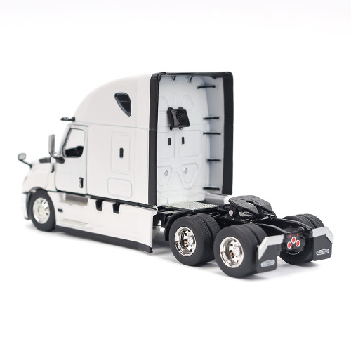2025 Freightliner Cascadia Gen-5 Sleeper Tractor - Winter White 1:50 Scale Diecast Model Truck by Diecast Masters Alt Image 3