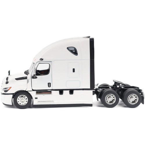 2025 Freightliner Cascadia Gen-5 Sleeper Tractor - Winter White 1:50 Scale Diecast Model Truck by Diecast Masters Alt Image 4