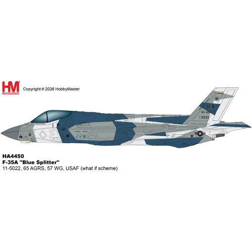 F-35A Lightning II 1/72 Die Cast Model   by Hobby Master Main Image