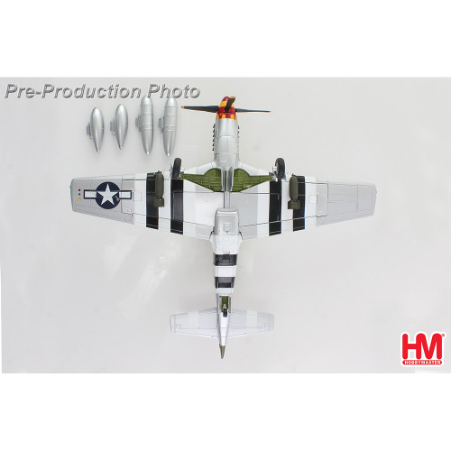 P-51D Mustang 1/48 Die Cast Model - HA7757 1:48 Scale  by Hobby Master Alt Image 3