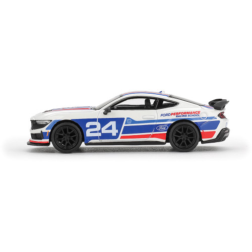 Ford Mustang Dark Horse #24 Ford Performance Racing School 1:64 Scale Diecast Model Car by Mini GT Alt Image 2