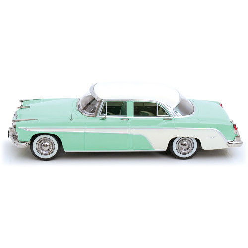 1955 DeSoto Fireflite Sedan - Light Green & Cream 1:18 Scale Diecast Model Car by KK Scale Alt Image 2
