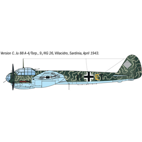 Junkers Ju 88 A-17 1/72 Kit 1:72 Scale  by Italeri Alt Image 5