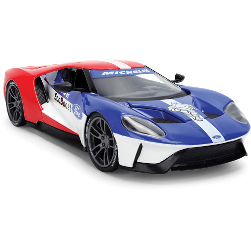 2017 Ford GT w/MICHELIN MAN Figure 1:24 Scale Diecast Metal by Jada Toys Alt Image 5