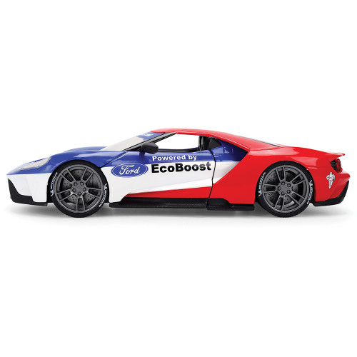 2017 Ford GT w/MICHELIN MAN Figure 1:24 Scale Diecast Metal by Jada Toys Alt Image 8