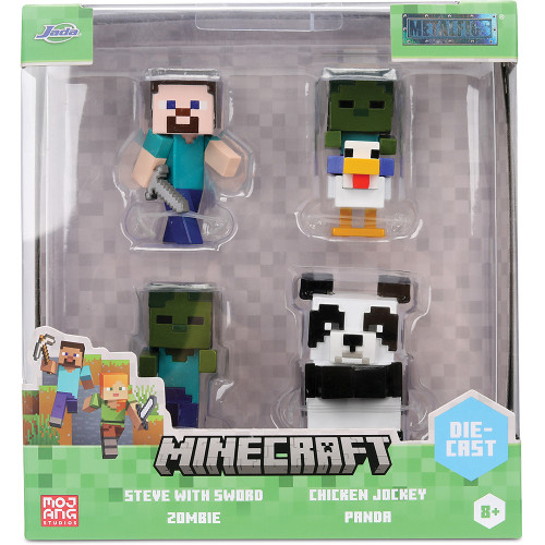 Minecraft Diecast Figure 4-Pack - Wave 7  Diecast Metal by Jada Toys Alt Image 6