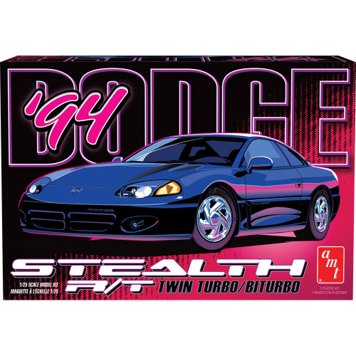 1994 Dodge Stealth R/T Twin Turbo 1:25 Scale Plastic Model Kit by AMT Main Image