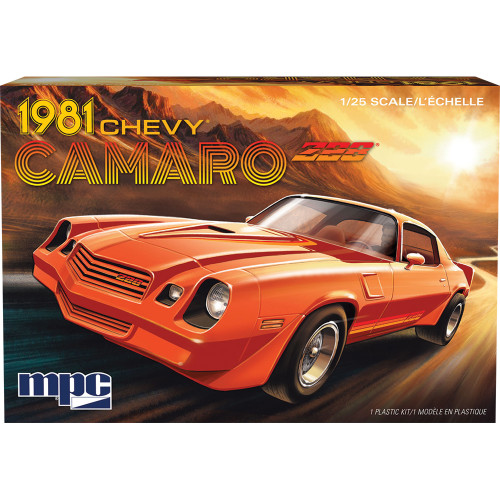 1981 Chevy Camaro Pro Street 1:25 Scale Plastic Model Kit by MPC Models Main Image