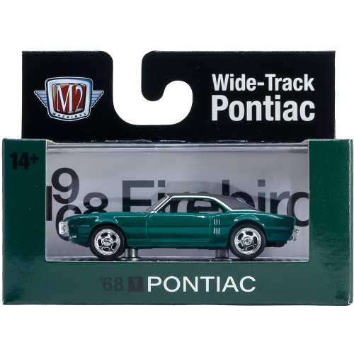 1968 Pontiac Firebird 440 - Green 1:64 Scale Diecast Metal by M2 Machines Alt Image 2