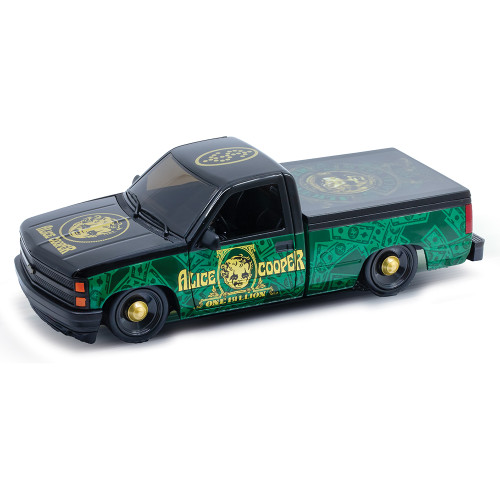 1990 Chevrolet C1500 Silverado - Alice Cooper 1:24 Scale Diecast Metal by M2 Machines Main Image