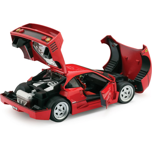 Ferrari F40 - Red 1:18 Scale Diecast Model Car by Bburago Alt Image 1