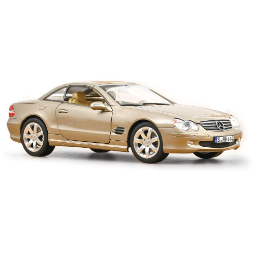 2003 Mercedes-Benz SL 500 - Travertine Beige 1:18 Scale Diecast Model Car by Norev Main Image