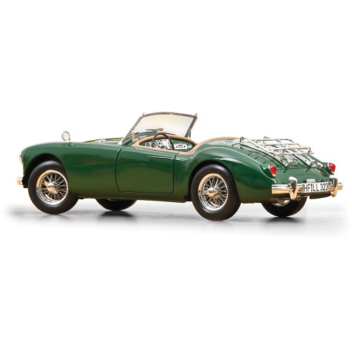 1955 MGA Roadster - British Racing Green 1:18 Scale Diecast Model Car by Norev Alt Image 2