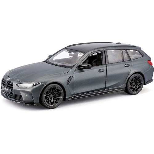 2023 BMW M3 Touring  - Blue 1:24 Scale Diecast Model Car by Bburago Main Image
