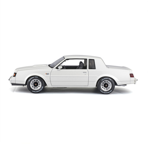 1987 Buick Grand National - White 1:18 Scale Diecast Model Car by Maisto Alt Image 3