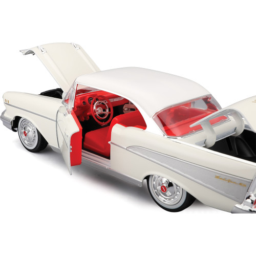 1957 Chevrolet Bel Air Coupe - tbc 1:18 Scale Diecast Model Car by Maisto Alt Image 8
