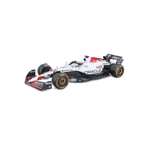 2025 F1 Oracle Red Bull Racing RB21 w/helmet - Verstappen #1 1:18 Scale Diecast Model Car by Bburago Main Image