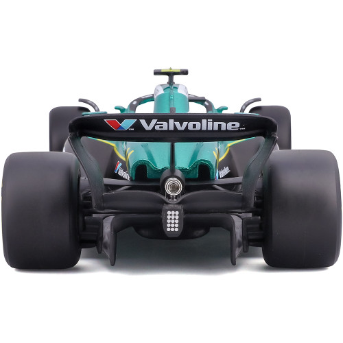 2025 F1 Aston Martin AMR25 w/helmet - Alonso #14 1:24 Scale Diecast Model Car by Bburago Alt Image 5