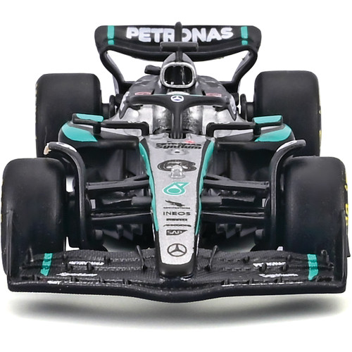 2025 F1 Mercedes W16 - Russell #63 1:64 Scale Diecast Model Car by Bburago Alt Image 3