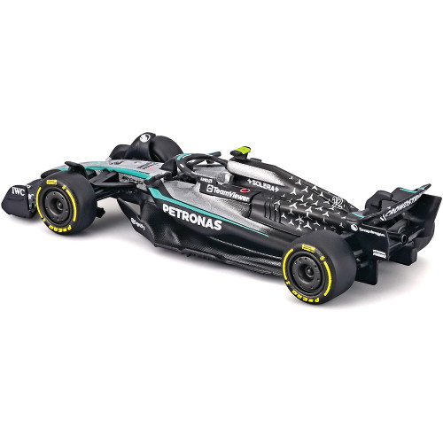 2025 F1 Mercedes W16 - Antonelli #12 1:64 Scale Diecast Model Car by Bburago Alt Image 2