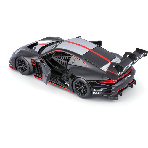 2024 Porsche 911 GT3 R - Black Launch 1:24 Scale Diecast Model Car by Bburago Alt Image 2