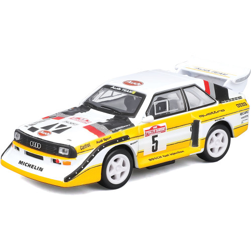 Audi Sport quattro S1 E2 & LT28 2台セット Audi Sport Quattro S1 E2 1985 Mixed Diecast Model Car | Bburago