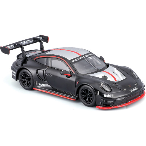 2023 Porsche 911 GT3 R - Black Launch 1:43 Scale Diecast Model Car by Bburago Alt Image 1